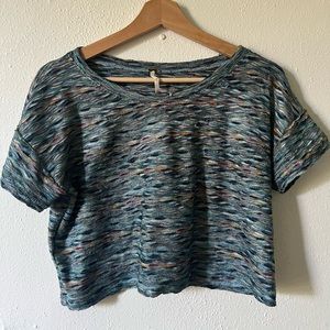 Boxy Free People Crop Top